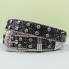 Punk Style Men's & Unisex Denim Belt - Trendy High-End Leather European American Style