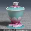 Ceramic Lotus Holy Water Cup Family Buddha Hall Offering Cup Buddha's Front Guanyin Water Purification Cup
