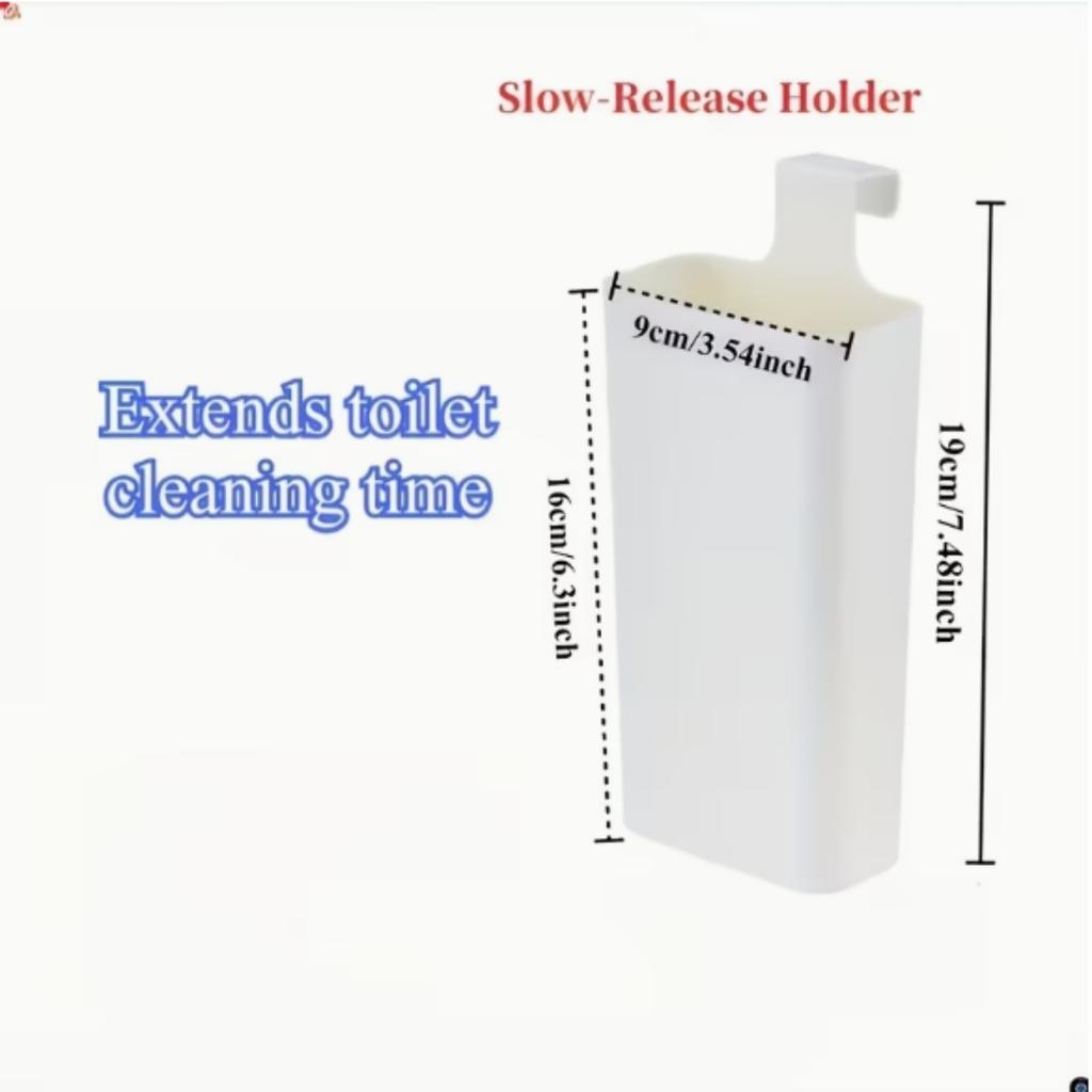 1Pc Toilet Solid Soap Box Tank Replacement Plastic Toilet Tank Accessory Modern Style No Electricity Required