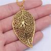 Golden Animals Plants Nature Themed Pendant Antique Color Metal Men Collar Necklace Best Seller