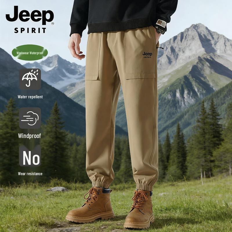 Jeep Spirit Men's Outdoor Triple-Proof Cargo Pants