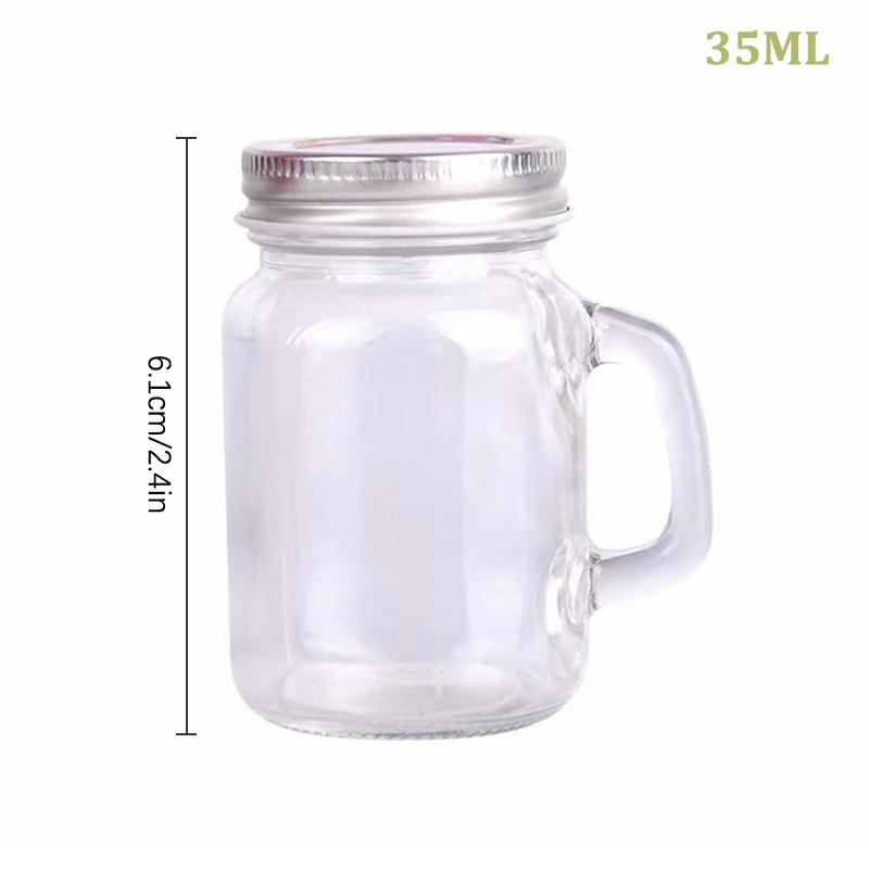 35/120ml Mini Coffee Concentrate Sub-bottling Sealed Jar Small Sample Wine Cup Honey Sample Storage Jar Storage Coffee Tool