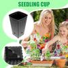 10PCS Seedling Cups Garden Plant Seed Starter Planting Trays for Garden Citrus Seedlings and Flower Planting Pots