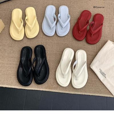 Fashion Bailamos Summer New Candy Color Women Slipper Fashion Slip On Ladies Flat Heel Flip Flop Soft Casual Vacation Slides Sandals