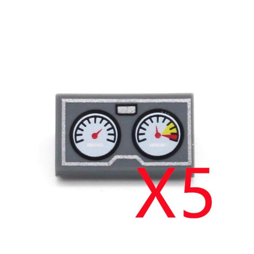 City Building Blocks Accessories Dashboard Audio Computer Control Center Radar Keyboard Mobile Phone Model Mini Brick Toy R054