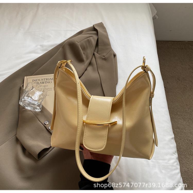 Popular 2025 summer high-end temperament trendy shoulder bag simple and versatile foreign style women's shoulder armpit bag