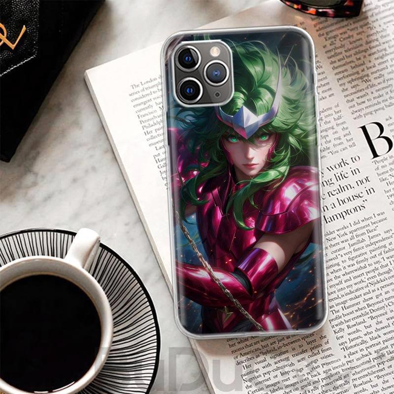 Saint Seiya Cool Cover For iPhone 17 Air 16 16E 15 Pro Max 14 Plus 13 Mini Phone Case 12 11 7 8 SE Customized Print Shell 16 15