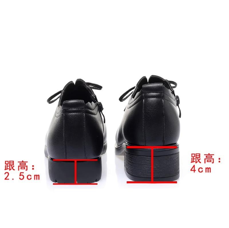 Middleaged and elderly mother shoes softsoled flatsoled elderly shoes mother shoes single shoes women's shoes middleaged women's leather shoes