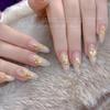 6 Gläser Nagelflocken Goldfolienpapier Set Gold Silber Unregelmäßige Pailletten Nagelkunst Pailletten Dekorationen Glitzer Aufkleber Für Maniküre
