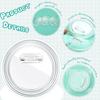 Acrylic Circle Badge Making Kit Pin Button Backs Craft Supplies Round Name Tag Blanks DIY Crafting Materials