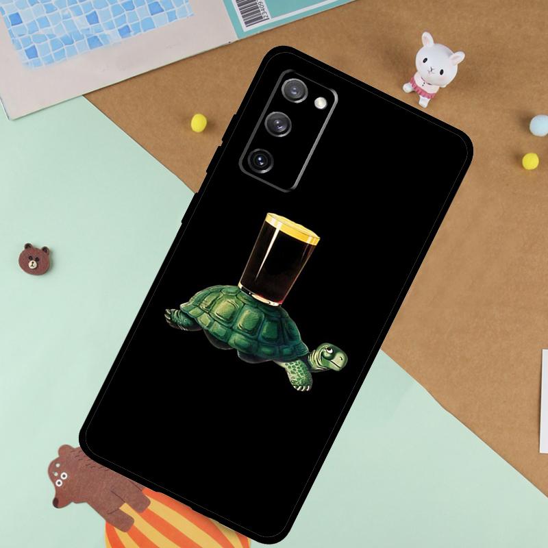 Beer Cup Soft Case For Samsung Galaxy S24 Ultra S9 S10 S20 S22 S21 Plus S23 FE S25 Ultra Funda Cover