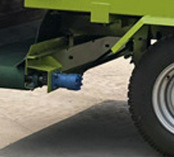Electric Walk-Behind Spreader Cart for Livestock Silage Feeding