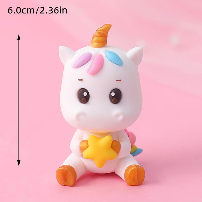 Rainbow Cake Topper Unicorn Birthday Party Decoration Kids Toddlers Birthday Party Happy Birthday Colorfu Rainbow Theme Supplies