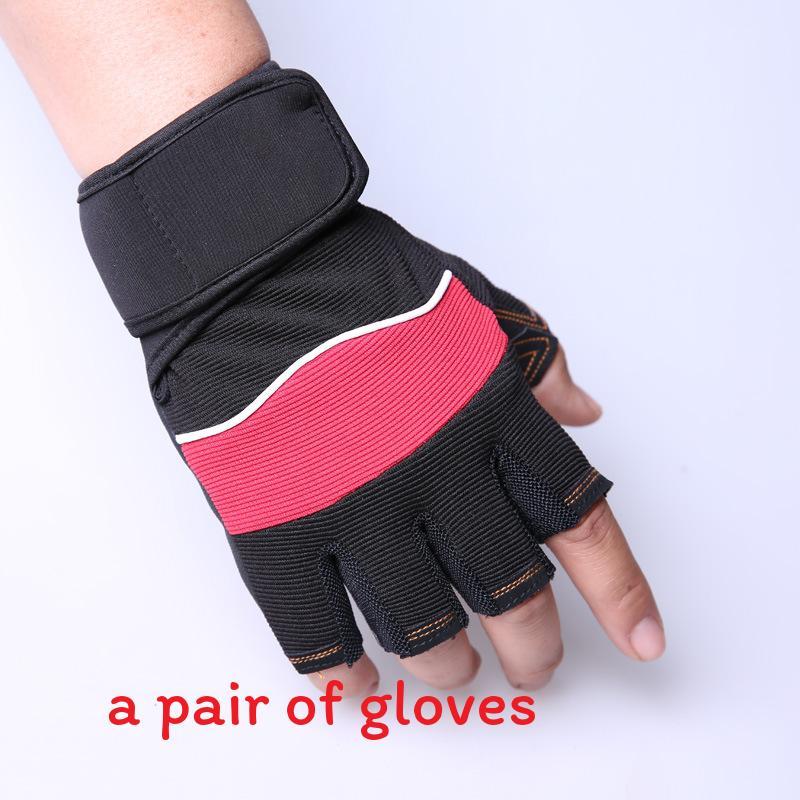 Cycling Half Finger Gloves With Warmth And Nonslip Grip For Outdoor Fitness