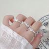 Super Immortal Zircon Butterfly Open Ring Female Simple Personality Temperament Exquisite Elegance Niche High-End Ring