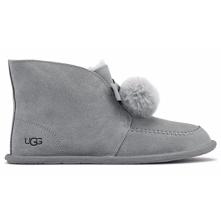 UGG Kallen Fleece Lined Warm Snow Boots Women Boots Gray 1110709-SEL
