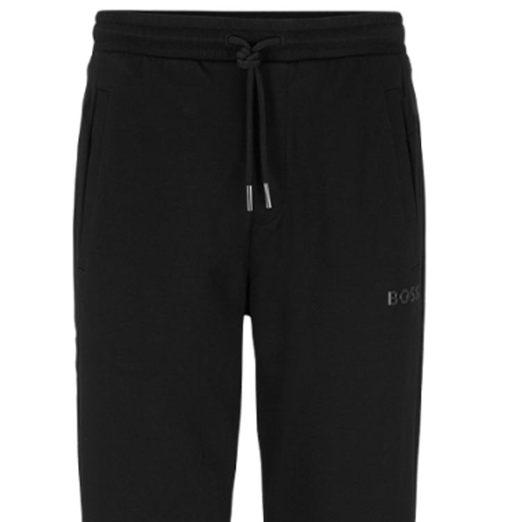 HUGO BOSS SS23 Knitted Sweatpants Men's Black 50486857-001
