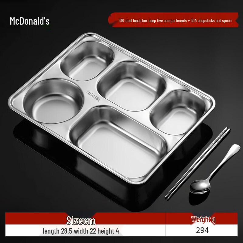 ZISIZ Compartmented Paper Plate