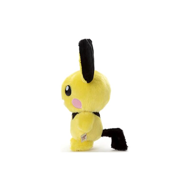 Takara Tomy Arts (TAKARATOMY A.R.T.S) Pokémon I Choose You! Plush Toy Pichu, Approximately 23cm Tall, 726705