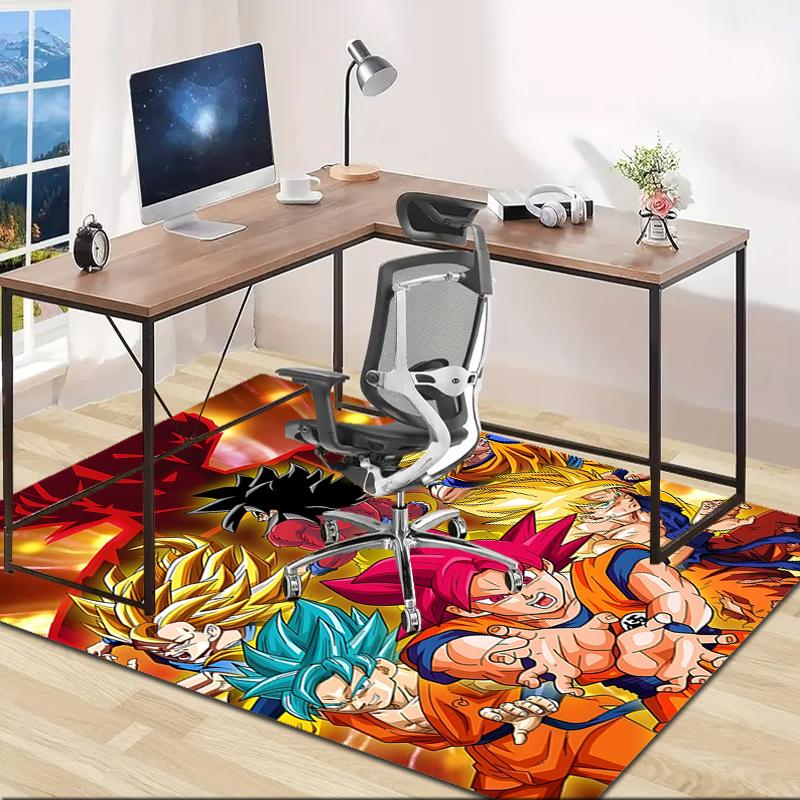 1pc Dragon Ball1 Design Area Rug - Non-Slip, Soft & Cozy Floor Mat for Living Room, Bedroom, Office - Indoor/Outdoor Decorative Carpet