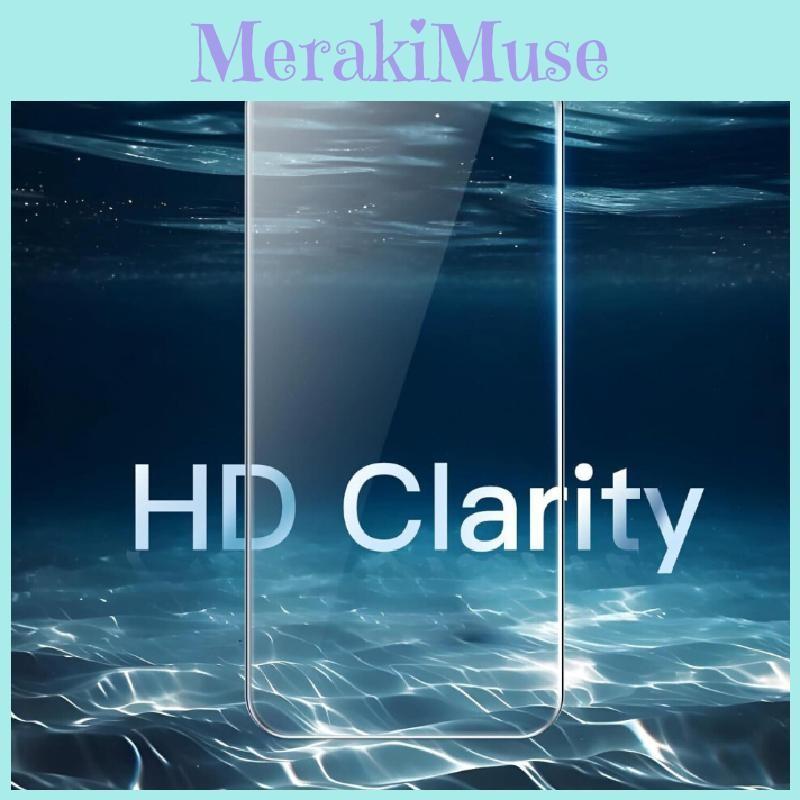 S25 For Galaxy Clear Back Case Cover And Tempered Glass Protector Screen