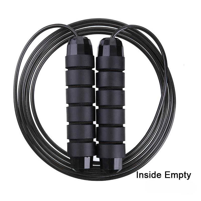 Home Gym Weighted Skipping Rope Steel Wire Adjustable Lose Weight Speed Jump Rope Workout Exercise Sports Fitness Equipment