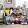 Weihnachten Sexy Schönheit Geschenk Weiche Plüsch Sofa Bett Werfen Cartoon Picknick Decken Moderne Flanell Decke Abdeckung Bettdecke Geschenk