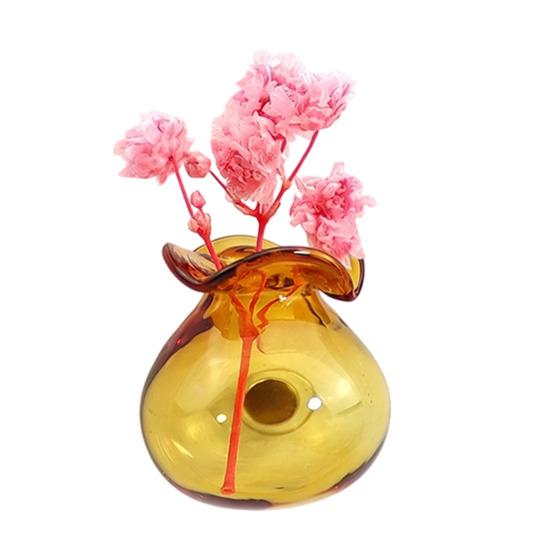 Mini Vase Refrigerator Magnet, Miniature Flower Vase Fridge Magnet, Plants Not Included, Cute Tiny Vase Magnet for Whiteboard Locker Office Kitchen