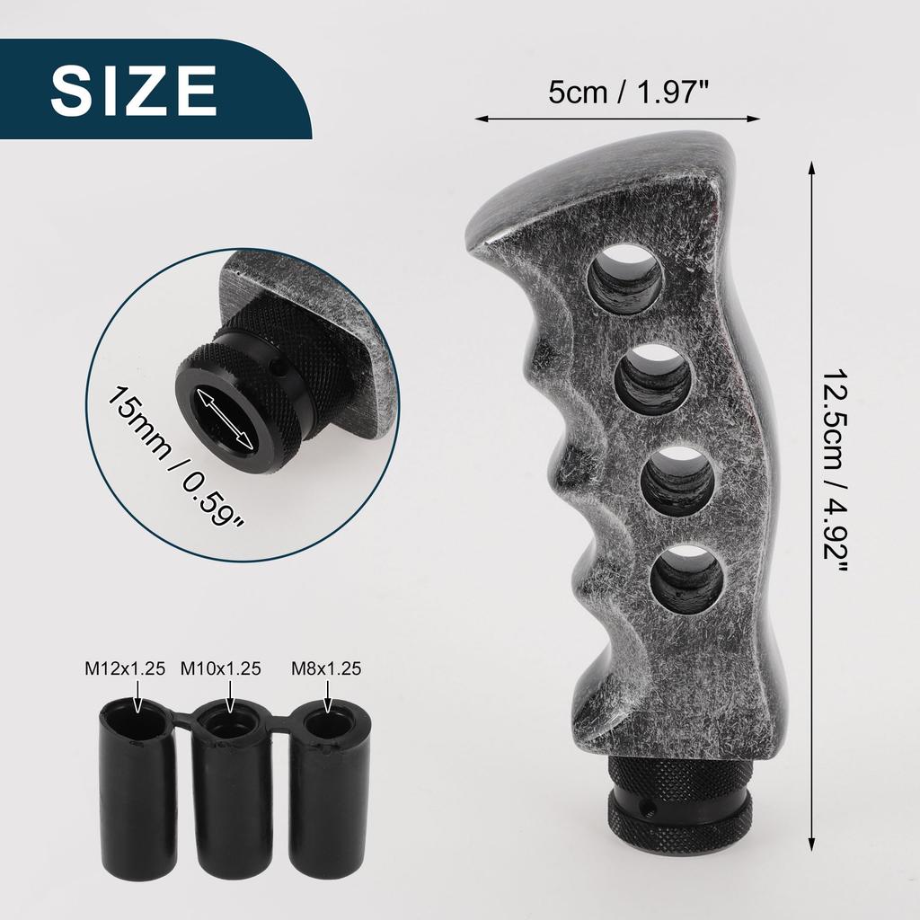 TUCKBOLD Car Shift Knob 12.5x5cm Durable | Front Shift Lever Knob Universal for Automatic