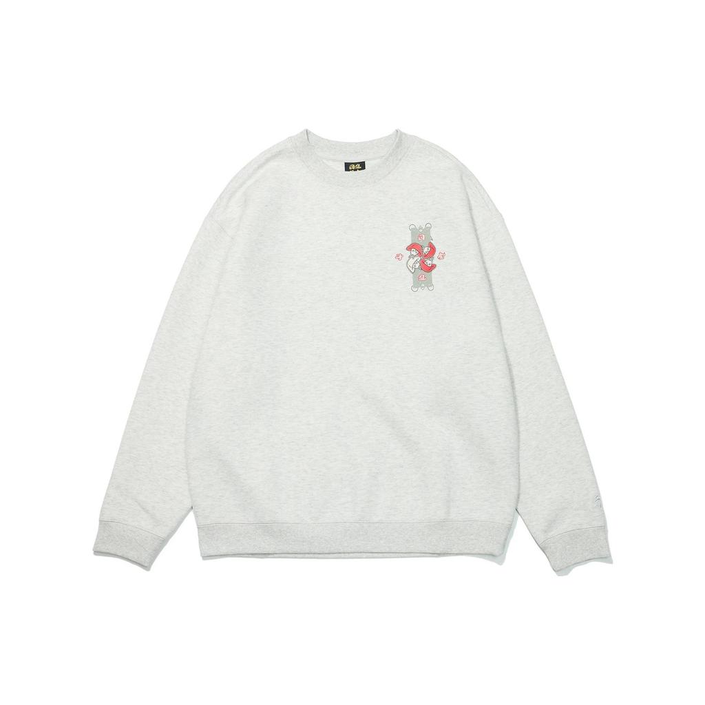 Li Ning Sports Life Collection Sweatshirt Unisex Gray AWDT015-6
