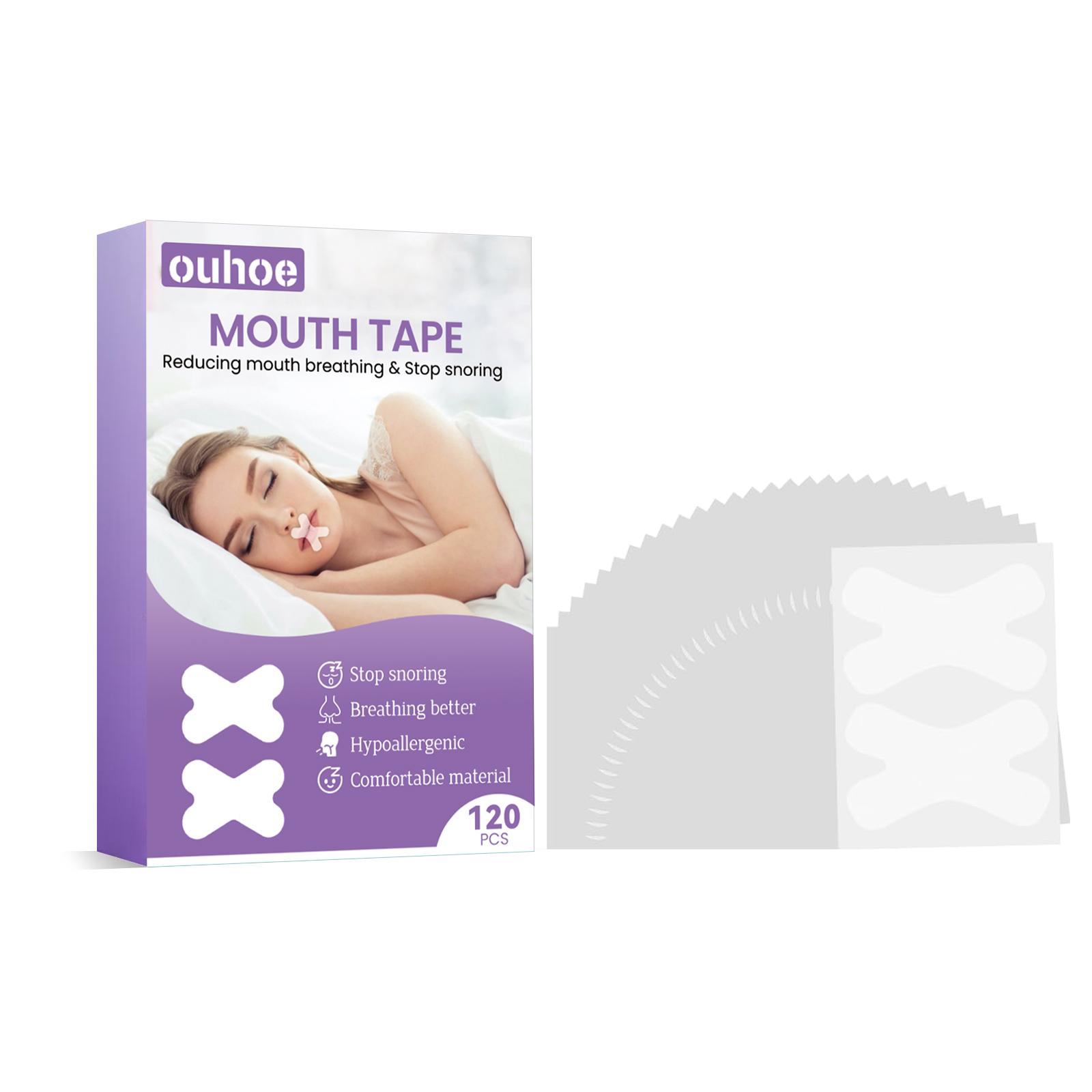 

OUHOE Сон Антихрап Лента Дыхание с открытым ртом Физическое расширение Сон Стоп Храп Полоска
