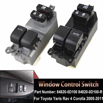For Toyota Auris Hybrid 2007-2013 Yaris 2005-2011 Hight Quality Power Window Switch Left Driver Side 84820-0D100 848200D100