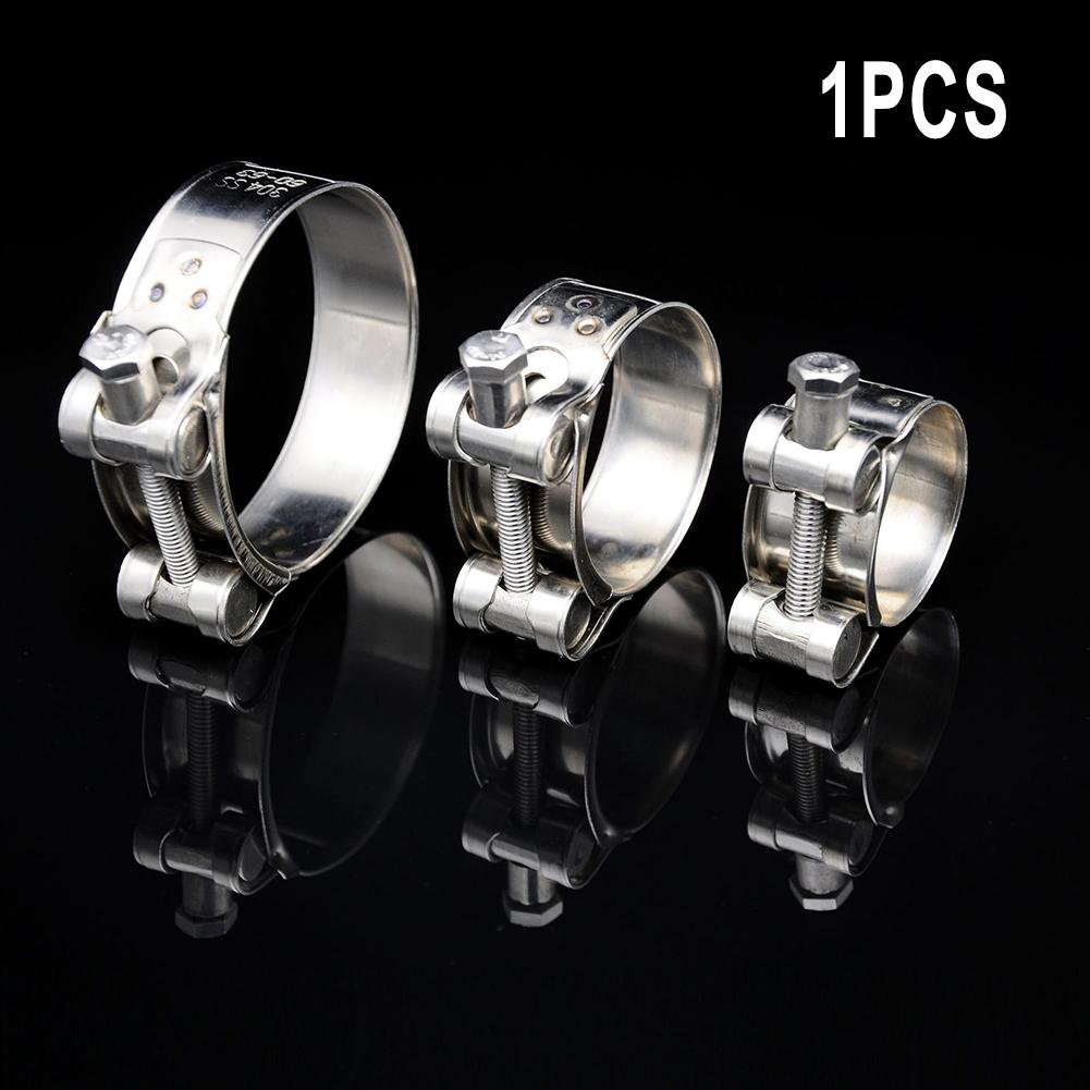 Hose Clamp Heavy Duty Silicone Silver Small Set Screw