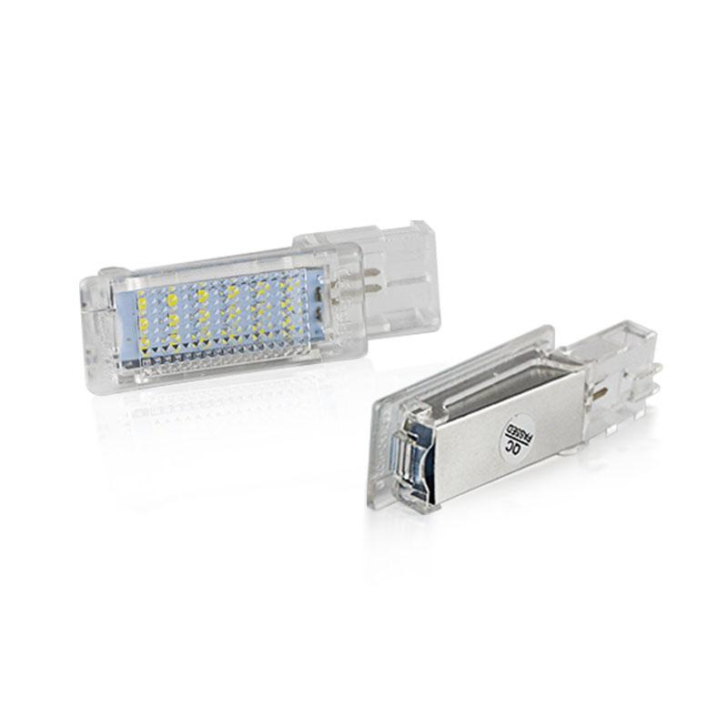 

2pcs OEM 12V 3W Super Bright LED Footwell Light/ Glove Box Lamps For VW Sharan 2011-2020 Tiguan 2008-2019 Touareg 2003-2015