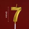 Number Birthday Candles with Bowknot Design for Decoration and Party Supplies