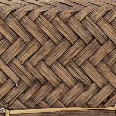 Bamboo Woven Tissue Box Rustic