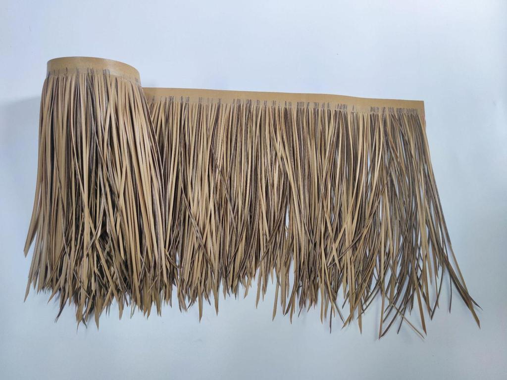 Simulated Fur Thatched Roof Roll for Gazebos and Houses