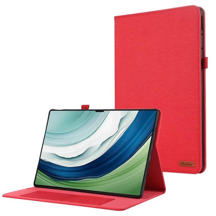 

For Huawei MatePad Pro 13.2 Case Cloth Texture Tablet Leather Cover with Card Holder