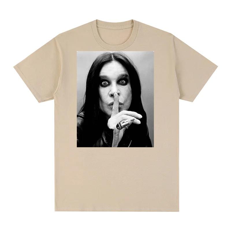Ozzy Osbourne Black Sabbath Vintage TShirt Heavy Metal Legend Humorous HipHop 100 Cotton Mens TShirt New Style TShirt