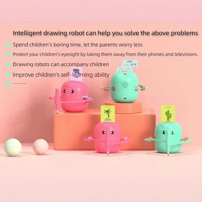 Cross-Border Smart Drawing Robot: Educational Tool for Early Childhood Artistic Development