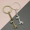 Simple Giraffe Keychain Pendant