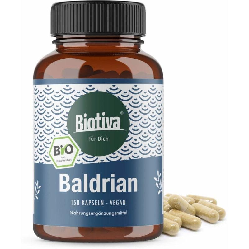 

Biotiva Organic Valerian 150 Capsules, 700 mg