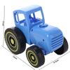 Early Learning Mini Blue Tractor Sliding Toy Musical Car Model Car Farmer Toy  Birthday Gifts