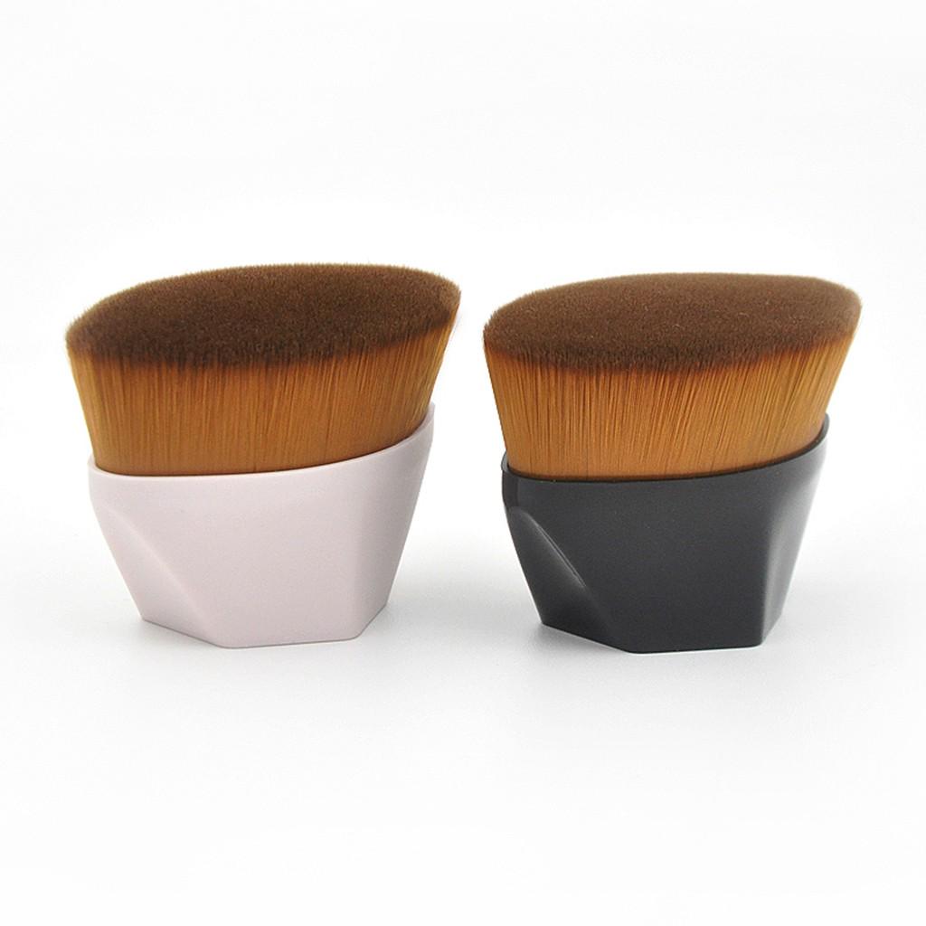 No. 55  foundation brush with diamond diamond seal handle cosmetic brush