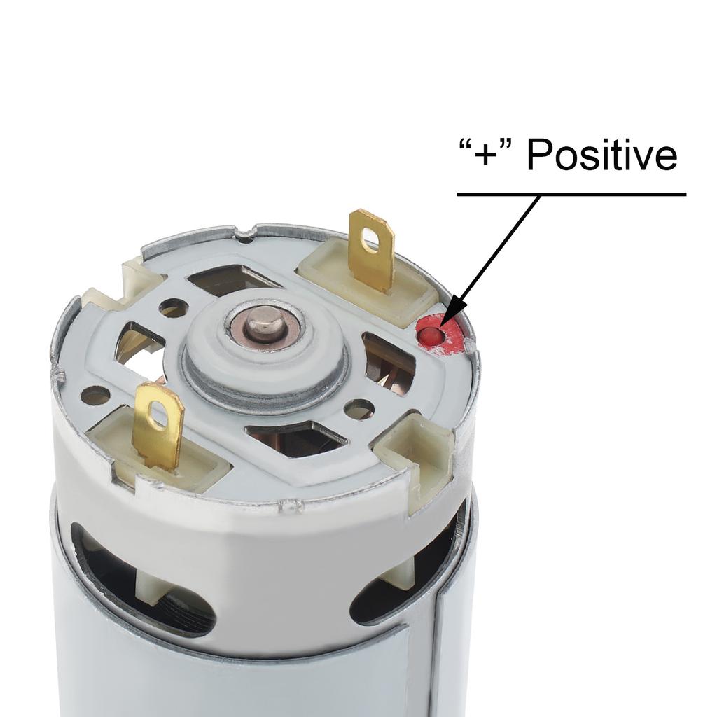 RS550 DC Motor 10.8-25V 14Teeth Gear 25000RPM Electric Saw Micro Motor for DIY Electric Tools with 8.2mm