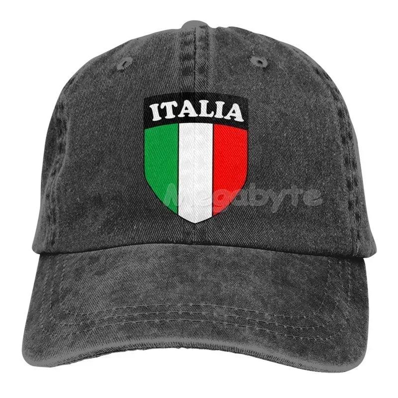 Itálie Itálie Italská vlajka Sendvičová čepice Unisex Nastavitelná Baseballová čepice Klasické Omyvatelné Kovbojské klobouky Klobouk proti slunci Venkovní kšiltovky