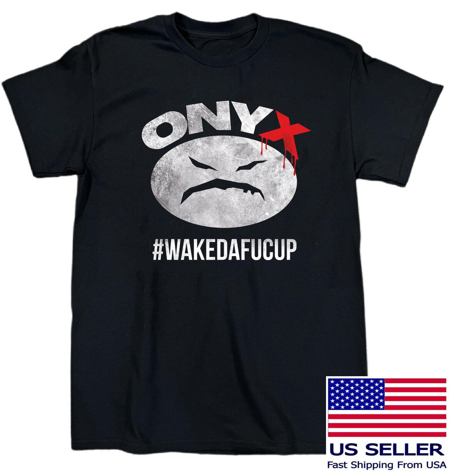 Collection Onyx Band Album Heavy Cotton Black T Shirt S-5XL TU863 S