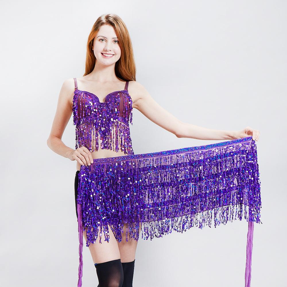 Halloween Belly Dance Costume Set Indian Costume Latin Dance Dress Chaozhou Chiffon Dance Costume