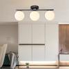 LED Glass Ceiling Light Milk White Ball For Living Room Entrance Hallway Bedroom Restroom Study Checkroom Indoor Lighting