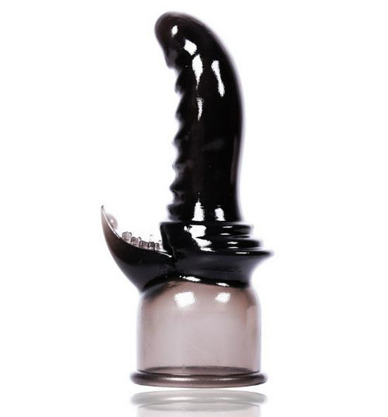 Silicone AV Stick Vibrator Headgear for Couples